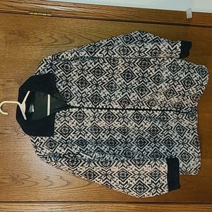 Womens Avalanche Fleece Jacket Size Large - black lining